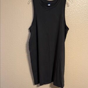 Old Navy Black Sleeveless Shift Dress